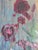 Plastic 1980s Pair Abstract Paintings Florida Florals in Red and Purple by Elia Framed For Sale - Image 7 of 7