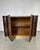 Wood Dry Bar in Walnut Root and Brass with Mirrored Top, Italy, 1970 For Sale - Image 7 of 18