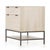 Inspired by clean midcentury design, a modular filing cabinet of light-washed solid poplar offers roomy storage of legal...