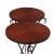 Jean-Michel Frank An Iron and Mahogany Drink Table in the Manner of Jean-Michel Frank. For Sale - Image 4 of 4