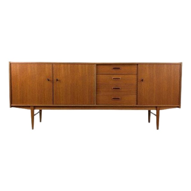 Mid-Century Modern Danish Sideboard in Teak For Sale