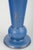 Tall Vintage Vase in Intense Blue Glaze with Stylised Motif, 1960s For Sale - Image 3 of 5