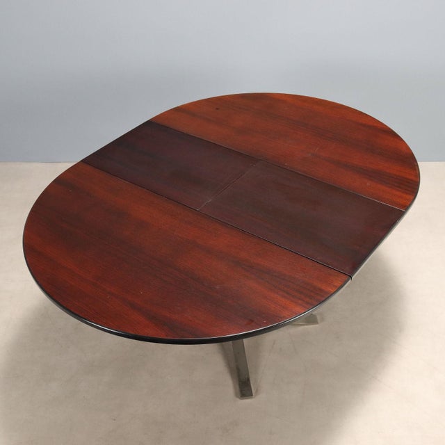 Wood Table by G. Moscatelli for Formanova, Italy, 1970s For Sale - Image 10 of 12