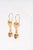 Pair of 22k Gold Garnet Earrings, A Pair For Sale - Image 12 of 12