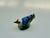 Cornflower Blue Stangl Birds "Nuthatch" Glazed Pottery Figurine For Sale - Image 8 of 14