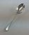 English 1980s Silver Large Serving Spoon & Fork (Two Pieces), Rattail For Sale - Image 3 of 12
