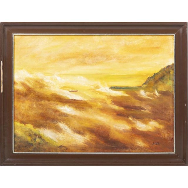 Ana Estrela, Seascape, Acrylic on Canvas For Sale - Image 6 of 6