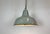 Industrial Grey Enamel Factory Pendant Lamp, 1960s For Sale - Image 9 of 18