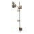 Arteriors Modern Satin Nickel Art Ajustable Wall Sconce For Sale