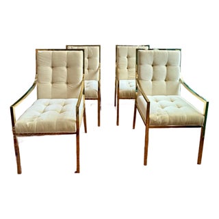 19th Century Set of Four Ballard Design Darla Dining Room Chairs For Sale