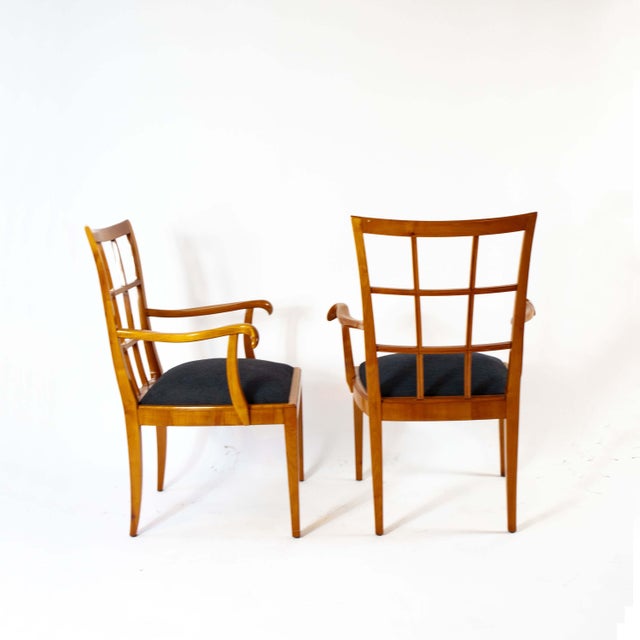 Wood Viennese Armchairs by Karl Hofmann & Felix Augenfeld, 1930s, Set of 2 For Sale - Image 7 of 18