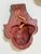 Vintage Chinese Hand-Painted Opera Clay Wall Masks, Huishan Style — Set of 3 For Sale - Image 9 of 12