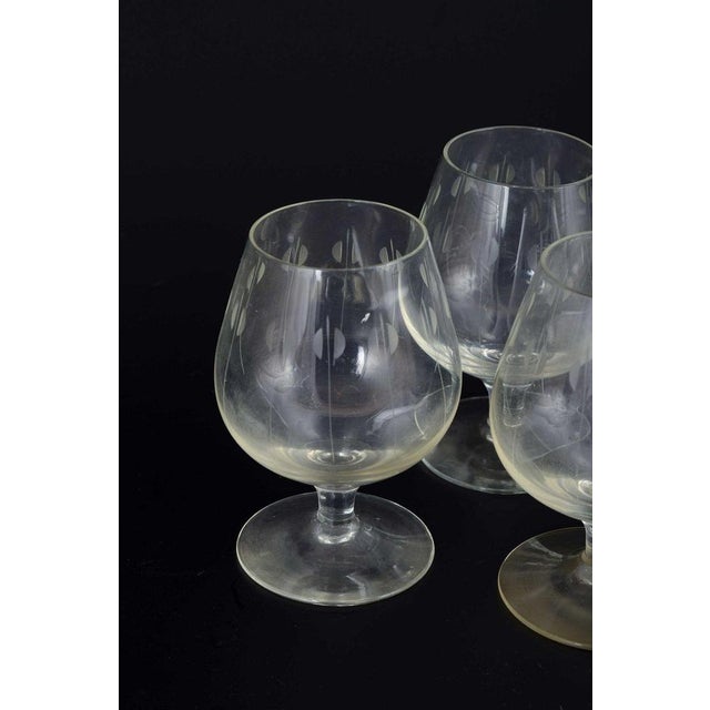 Port Wine Glasses by Per Lütken for Holmegaard, 1950s, Set of 6 For Sale - Image 3 of 5