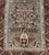 Antique Persian Heriz Runner in Wool With Geometric Medallions in Light Gray Green and Brown For Sale In Atlanta - Image 6 of 12