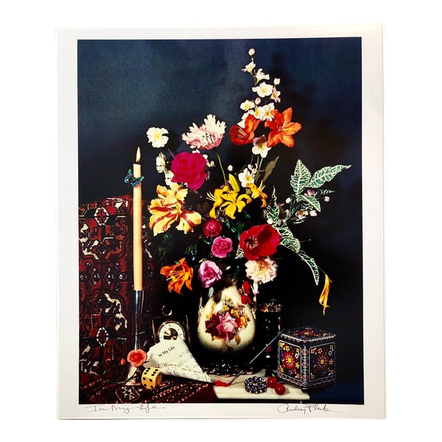 Audrey Flack, Pop Art Vintage Color Photograph Dye Transfer Print "In My Life" Audrey Flack, 1984 For Sale