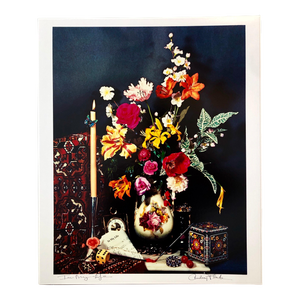Audrey Flack, Pop Art Vintage Color Photograph Dye Transfer Print "In My Life" Audrey Flack, 1984