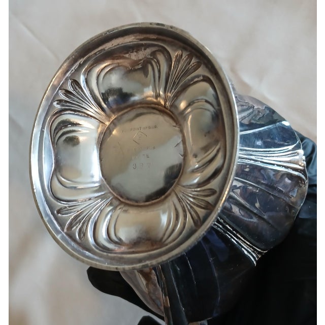 Early 20th Century Pairpoint Quadruple Plate Silver Service Set = 4 pcs For Sale In Minneapolis - Image 6 of 14