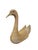 Italian Mid-Century Modern Hand-Carved Wooden Swan With Brass Beak, C. 1960s–70s For Sale - Image 9 of 16