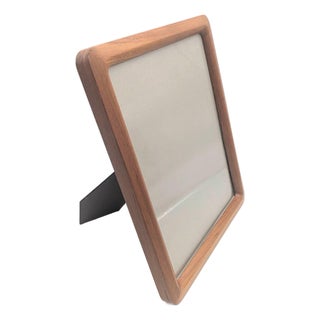 1970s Teak Wood 8" X 10" Photo Frame For Sale