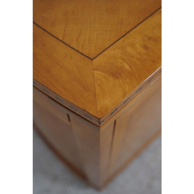 Hickory White Genesis Collection Satinwood Biedermier Server For Sale - Image 9 of 18