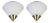 German Opal Glass Sconces by Limburg, Set of 2 For Sale