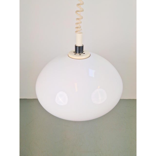 Adjustable Pendant Lamp with Pull Cord from Gepo, 1960s For Sale - Image 9 of 11