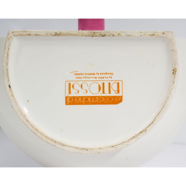 Ceramic “Hollywood” Postmodern Pitcher by Marco Zanini for Bitossi For Sale - Image 7 of 8