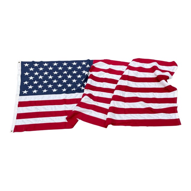 1970’s Very Large 50-Star American Flag by Valley Forge For Sale