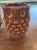 Vintage Mid Century Modern INARCO Brown Hobnail Ceramic Mugs Set Coffee Cups E-285 - a Pair For Sale - Image 4 of 5