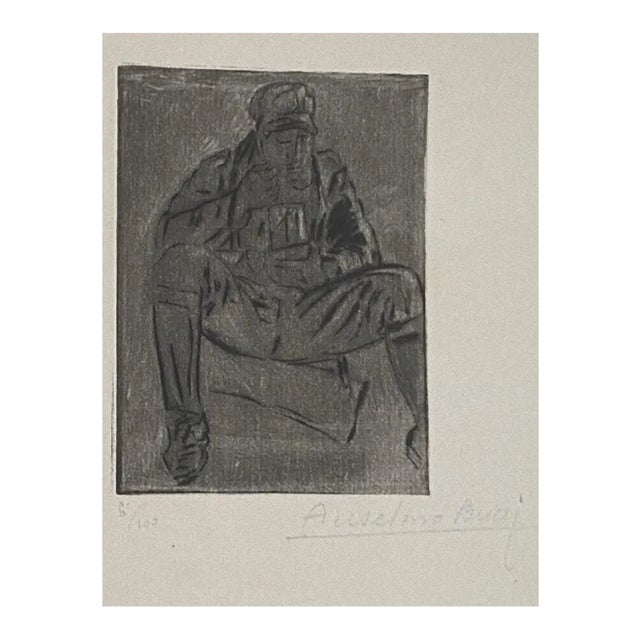 Anselmo Bucci, Military, Etching, 1917 For Sale