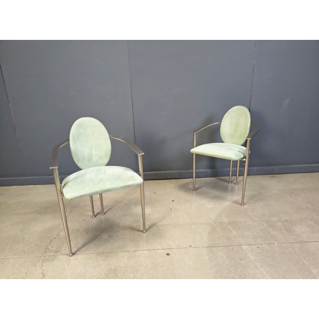 Vintage Dining Chairs from Belgo Chrom, 1980s, Set of 6 For Sale - Image 9 of 18