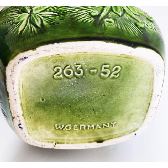 Ceramic Mid-Century Modern West German Fat Lava Vase from Scheurich Keramik, 1960s For Sale - Image 7 of 8