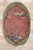 Dark Pink Antique Chinese Art Deco Oval Rug, 03'00 X 04'09 For Sale - Image 8 of 8