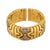 Contemporary 1990s Bvlgari Diamond 18k Yellow Gold Parentesi Band, Size 6 For Sale - Image 3 of 6