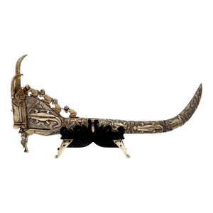 Early 20th Century Batak Carved Medicine Horn