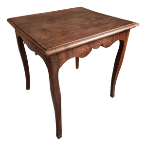 18th Century Provincial Louis XV Oak Side Table