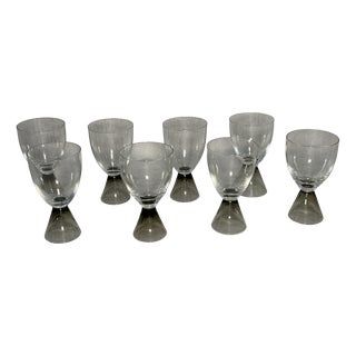 Fortuna Wine Glasses by Elsa Fischer-Treyden for Rosenthal, 1950s, Set of 8 For Sale