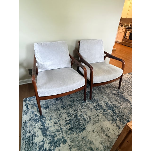 Pair McGuire Knot Lounge Chairs For Sale In Washington DC - Image 6 of 13
