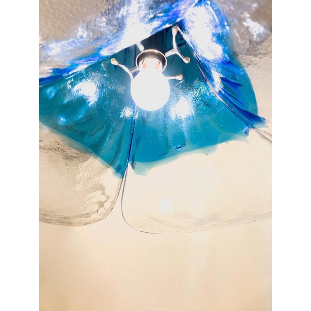 Mid-Century Murano Glass Hanging Lamp attributed to Carlo Nason, 1960s For Sale - Image 15 of 16