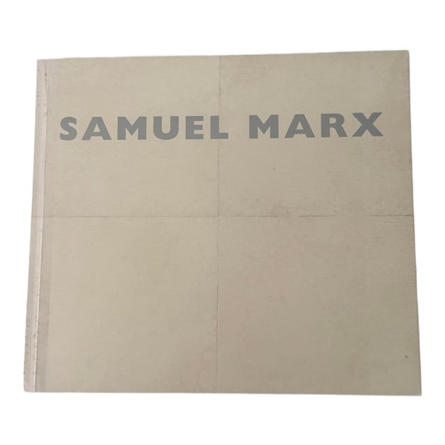 Samuel Marx: Furniture and Decoration - 1996 Exhibition Catalog For Sale