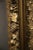Mirror Large Antique 19th Century Gold Elaborated Frame Medium: Wood Carving and plaster Frame Size: 42.5" x 38.5" Mirror...