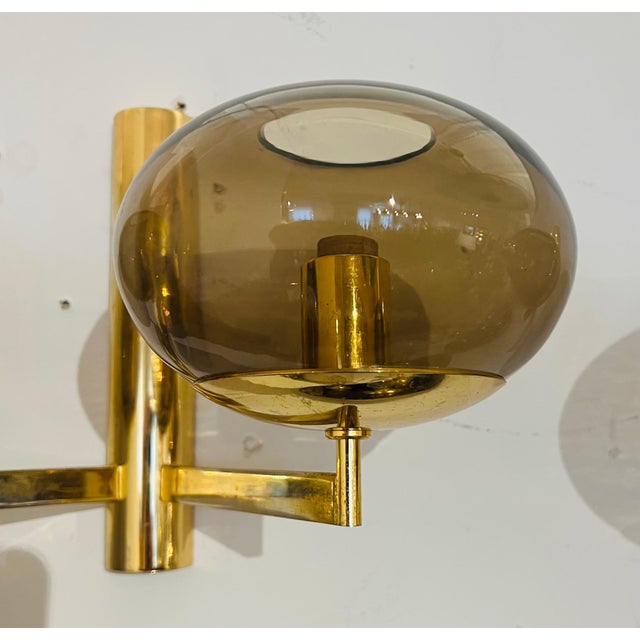 1960s Italian Sciolari Wall Lamps Mid Century - A Pair For Sale - Image 11 of 12