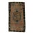 Turkish Mini Rug Oriental Hand Knotted Vintage Rug 1'6" x 2'7" #21218 For Sale