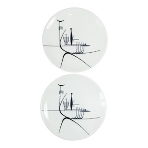 1955 Shenango "Well of the Sea''' Plates - a Pair