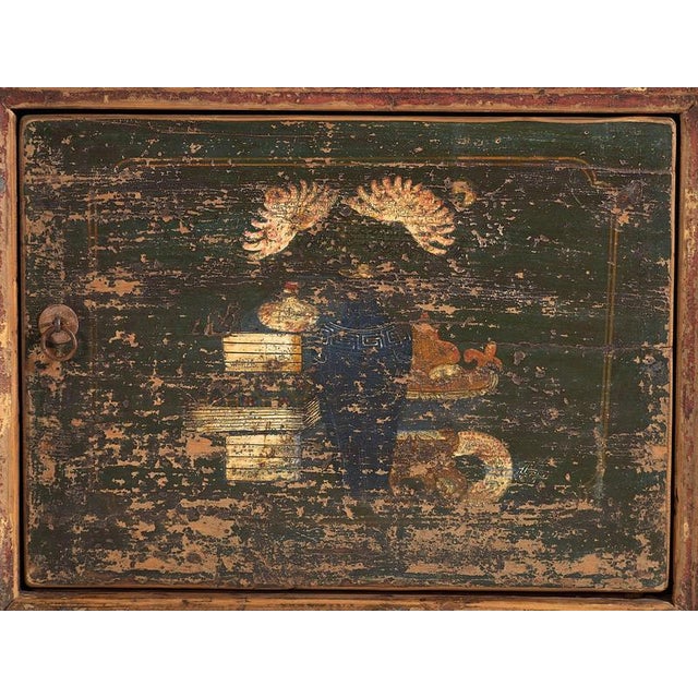Antique Oriental Painted Sideboard, 1900 For Sale - Image 14 of 18