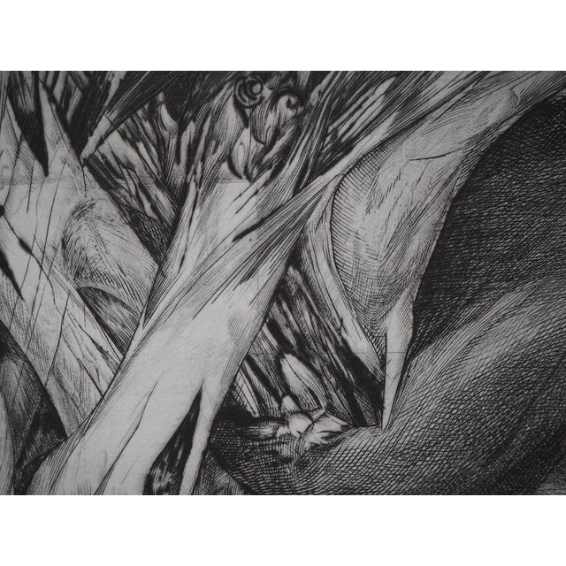 Yves Doaré, Chimera No. 1, Original Etching For Sale - Image 4 of 10