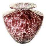 Image of Vintage Murano Glass Vase, Italy, 1970s For Sale