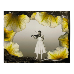 2011 Kathleen Campbell Relics From the Garden: Girl With Violin Photograph