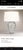 Glass Pair of Vaughan "Pavia" Hand-Blown Crystal Glass Table Lamps, Model tg0080.ni For Sale - Image 7 of 10
