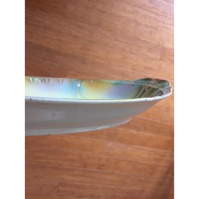 Antique German Fish Platter Set W 6 Plates For Sale - Image 4 of 11